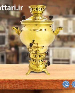 سماور برنجی گازی 6 لیتری اعلا