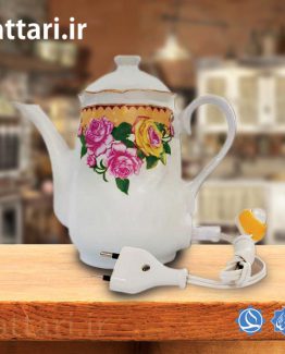 قوری چینی برقی